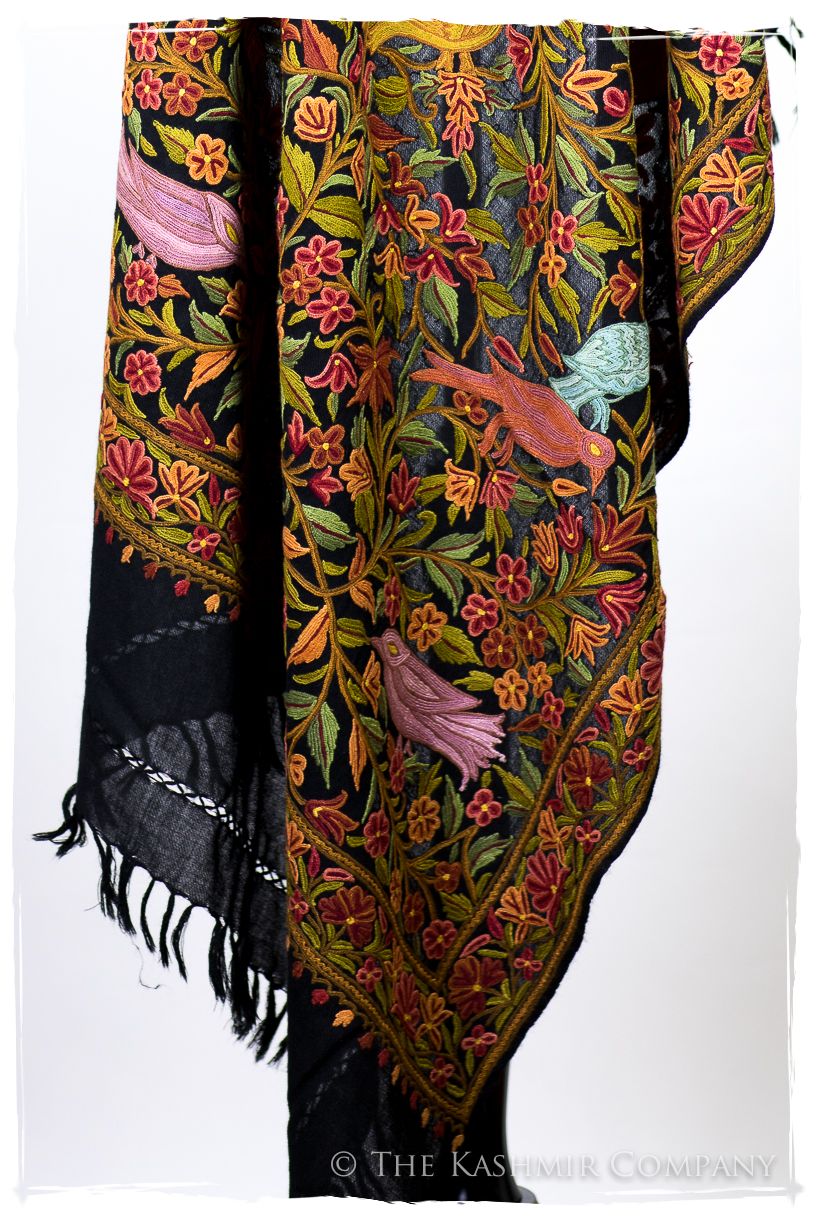 Jardin d'Eden Mughal Indien Antiquaires Shawl