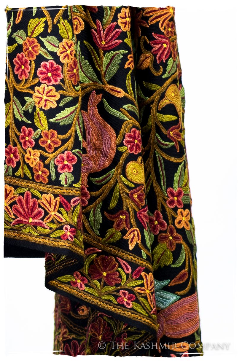 Jardin d'Eden Mughal Indien Antiquaires Shawl