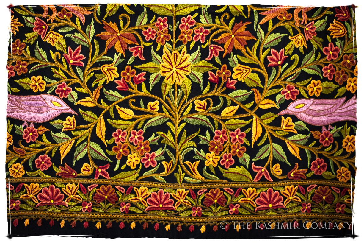 Jardin d'Eden Mughal Indien Antiquaires Shawl