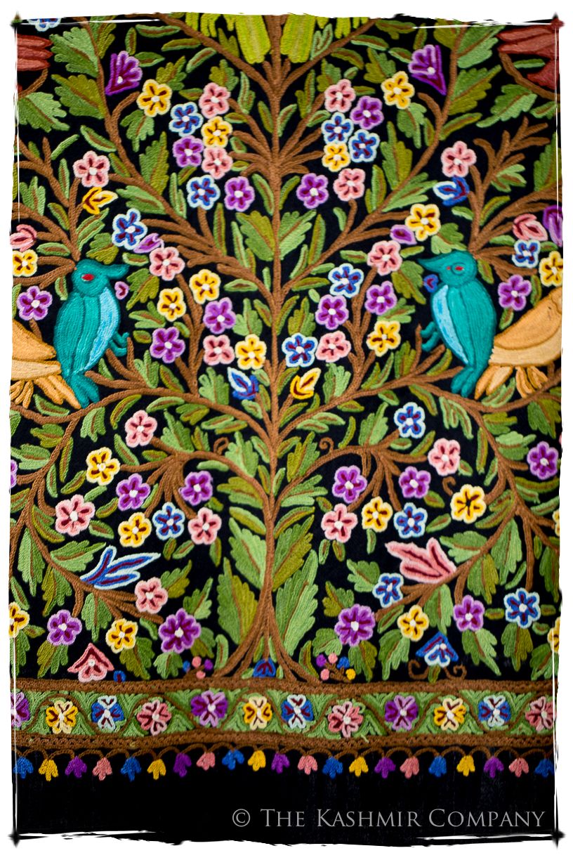 Jardin du Cachemire Afghan Indien Antiquaires Shawl