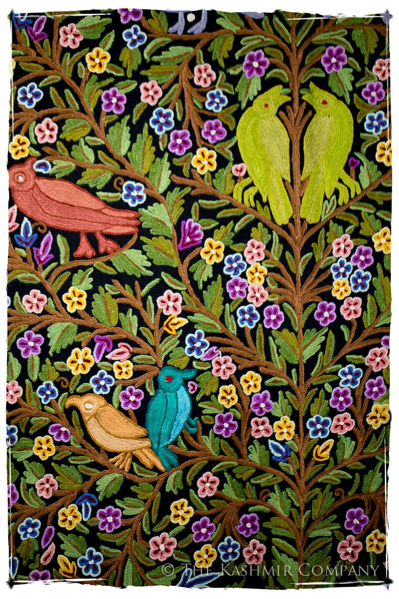 Jardin du Cachemire Afghan Indien Antiquaires Shawl