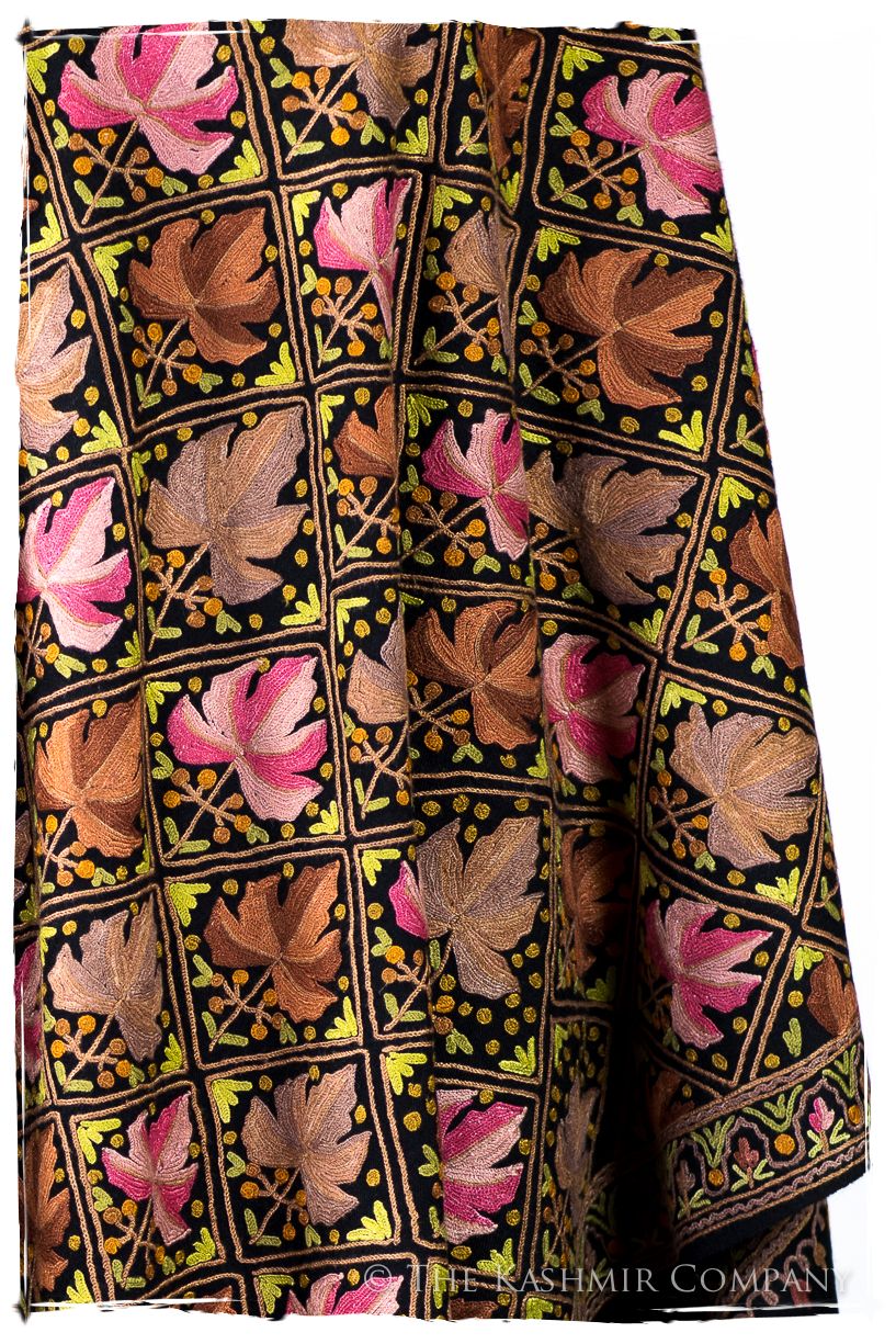Mosaïque Chinar de la mélodie du Cachemire Antiquaires Shawl