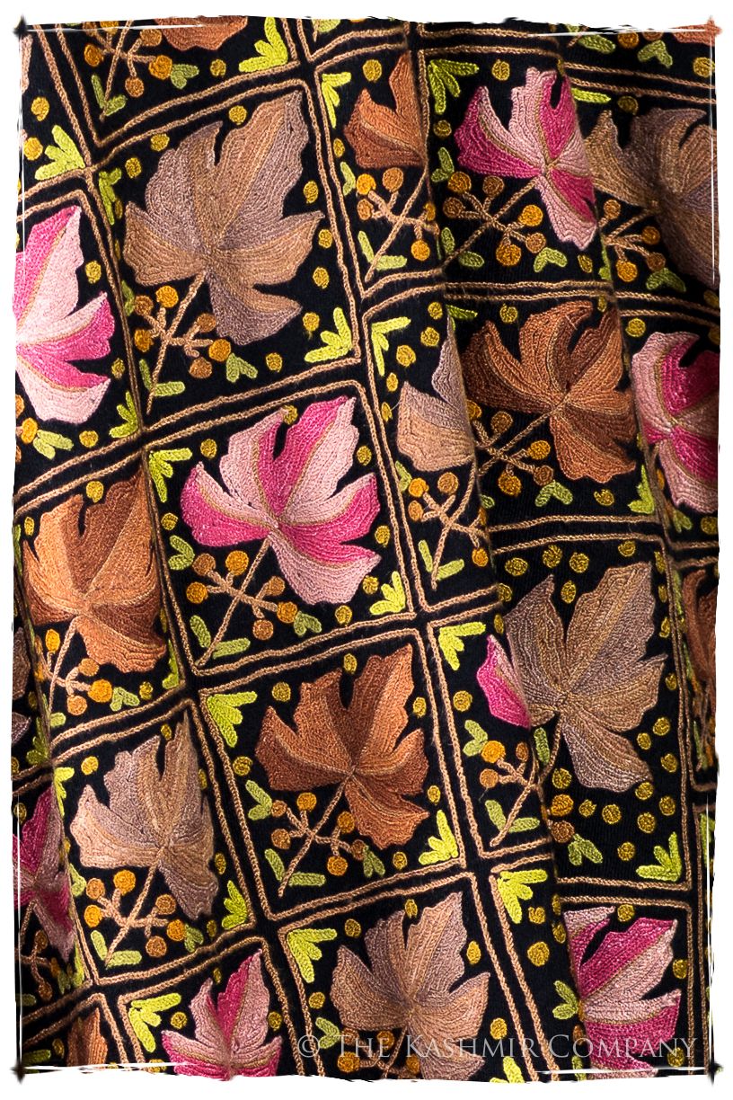 Mosaïque Chinar de la mélodie du Cachemire Antiquaires Shawl