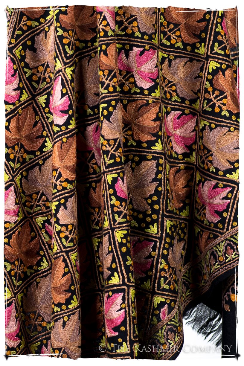 Mosaïque Chinar de la mélodie du Cachemire Antiquaires Shawl
