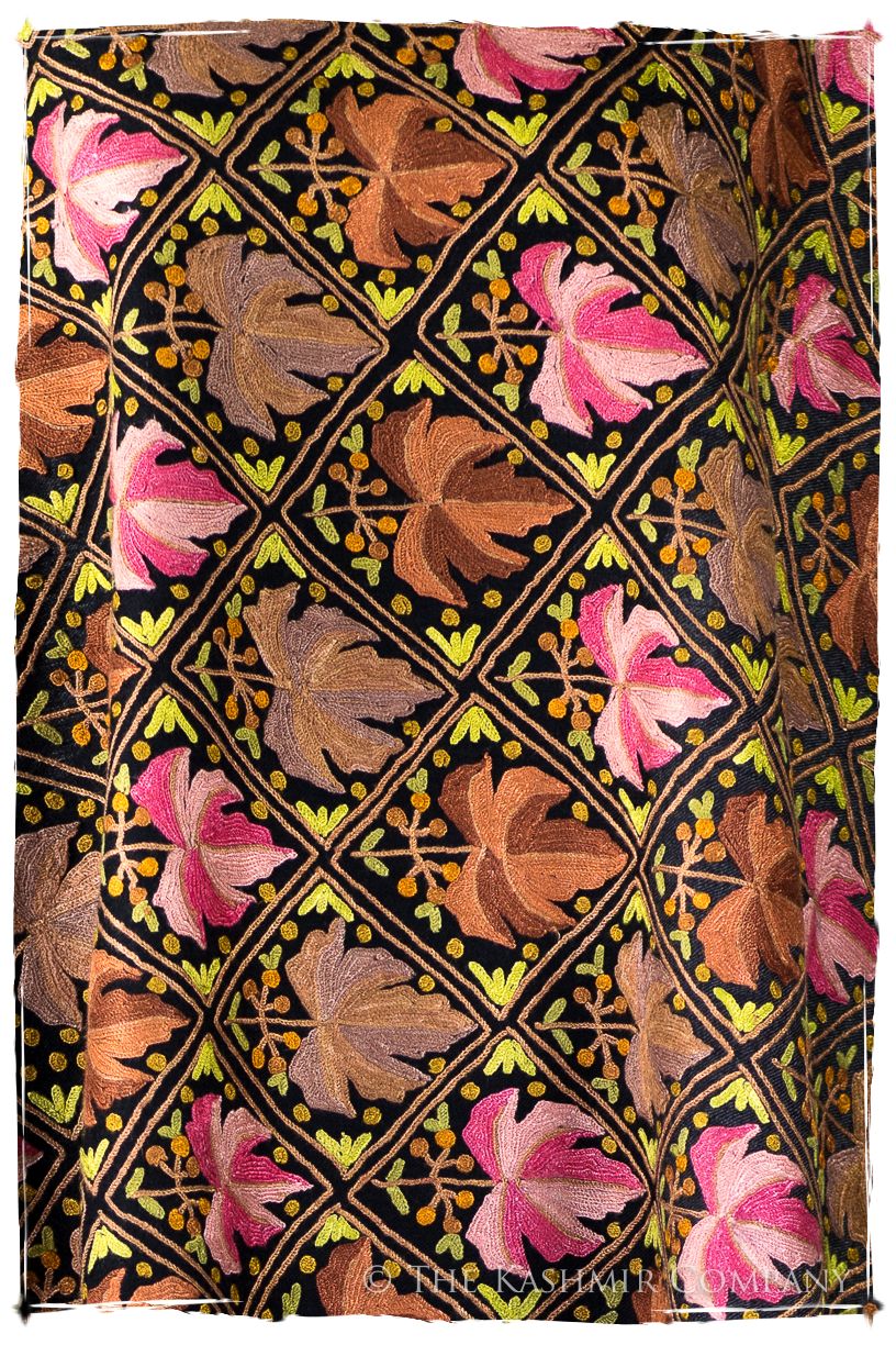 Mosaïque Chinar de la mélodie du Cachemire Antiquaires Shawl