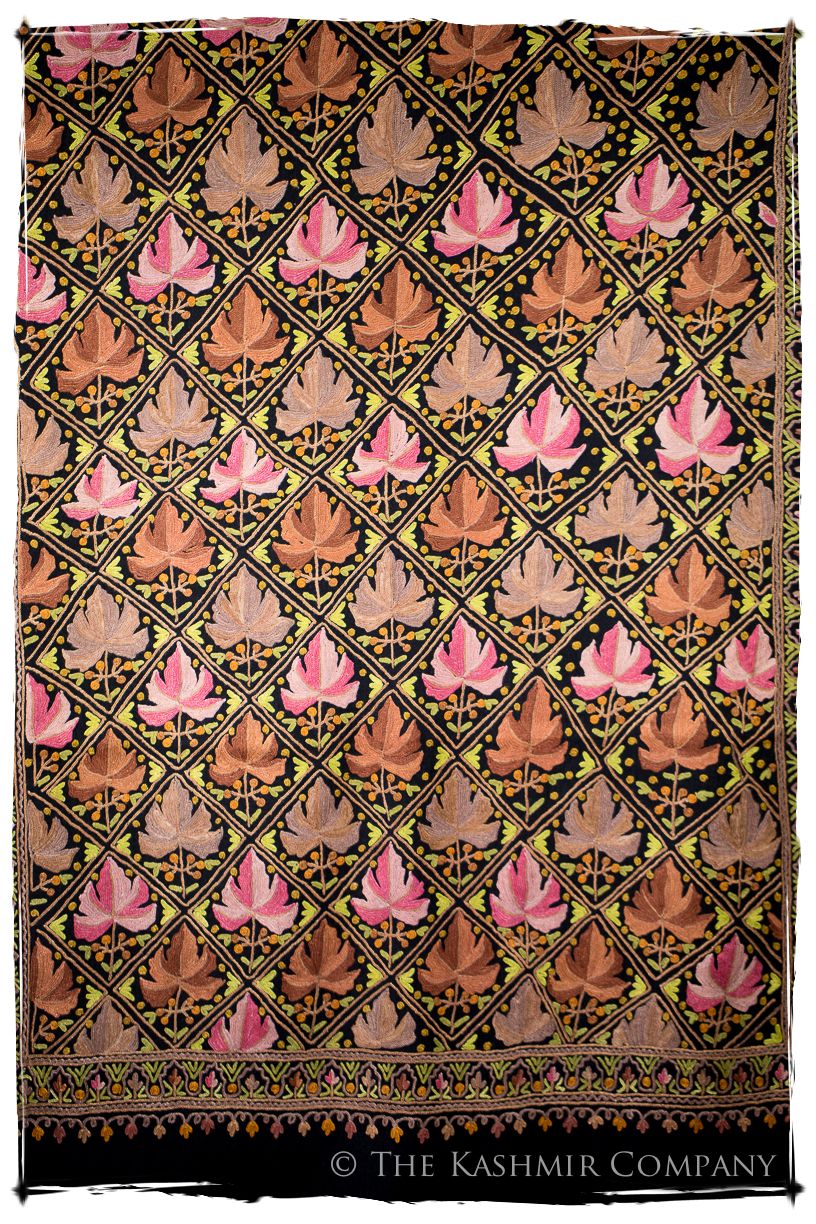 Mosaïque Chinar de la mélodie du Cachemire Antiquaires Shawl