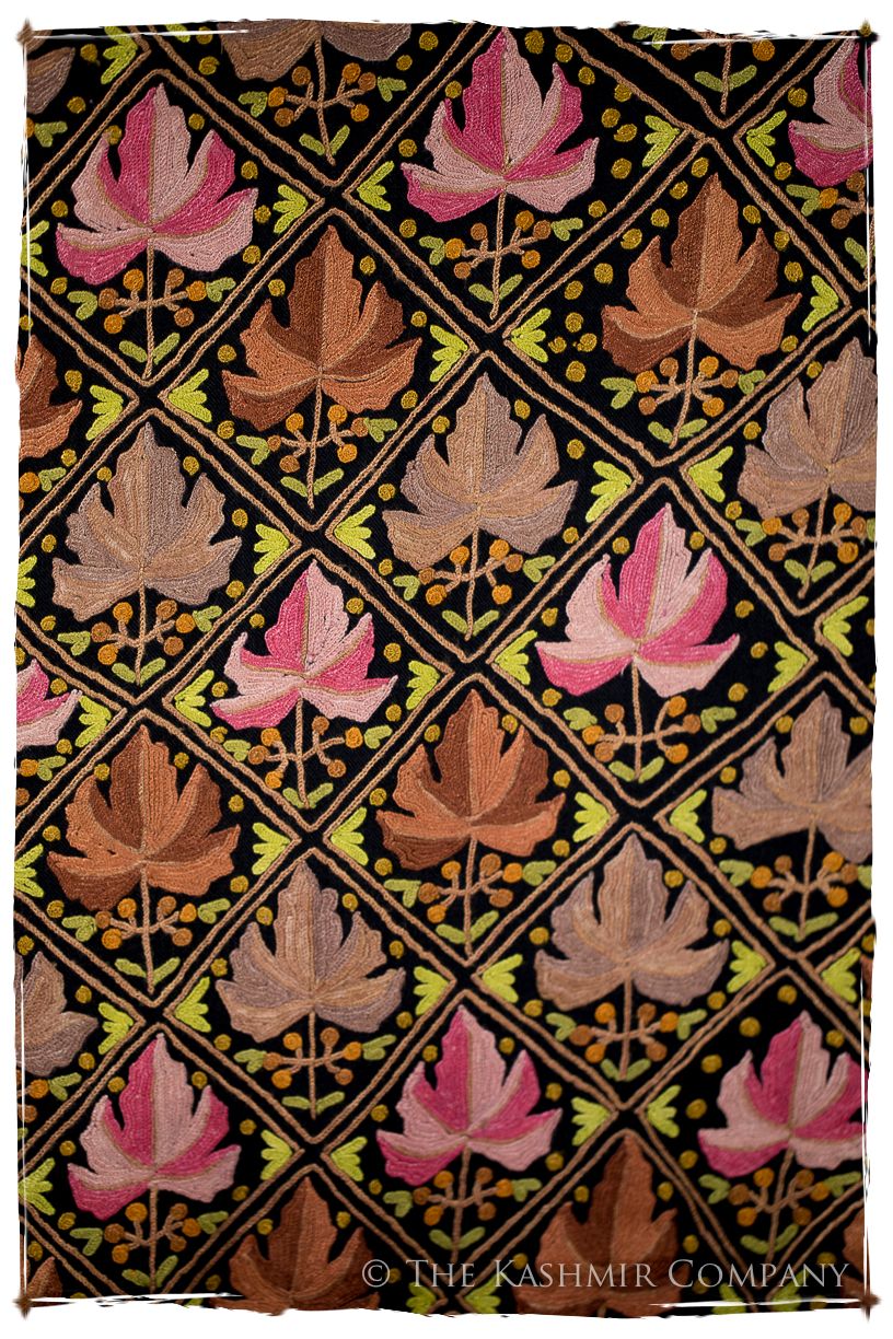 Mosaïque Chinar de la mélodie du Cachemire Antiquaires Shawl