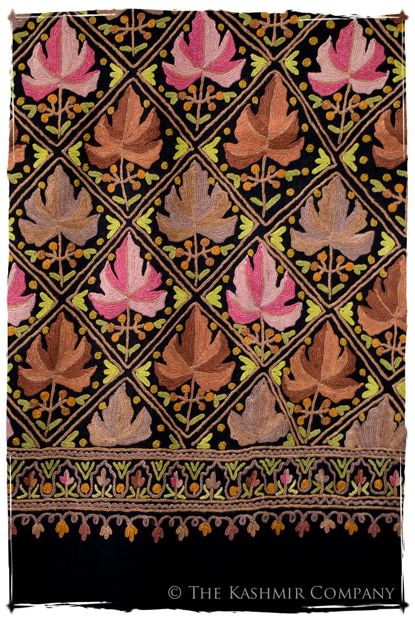 Mosaïque Chinar de la mélodie du Cachemire Antiquaires Shawl