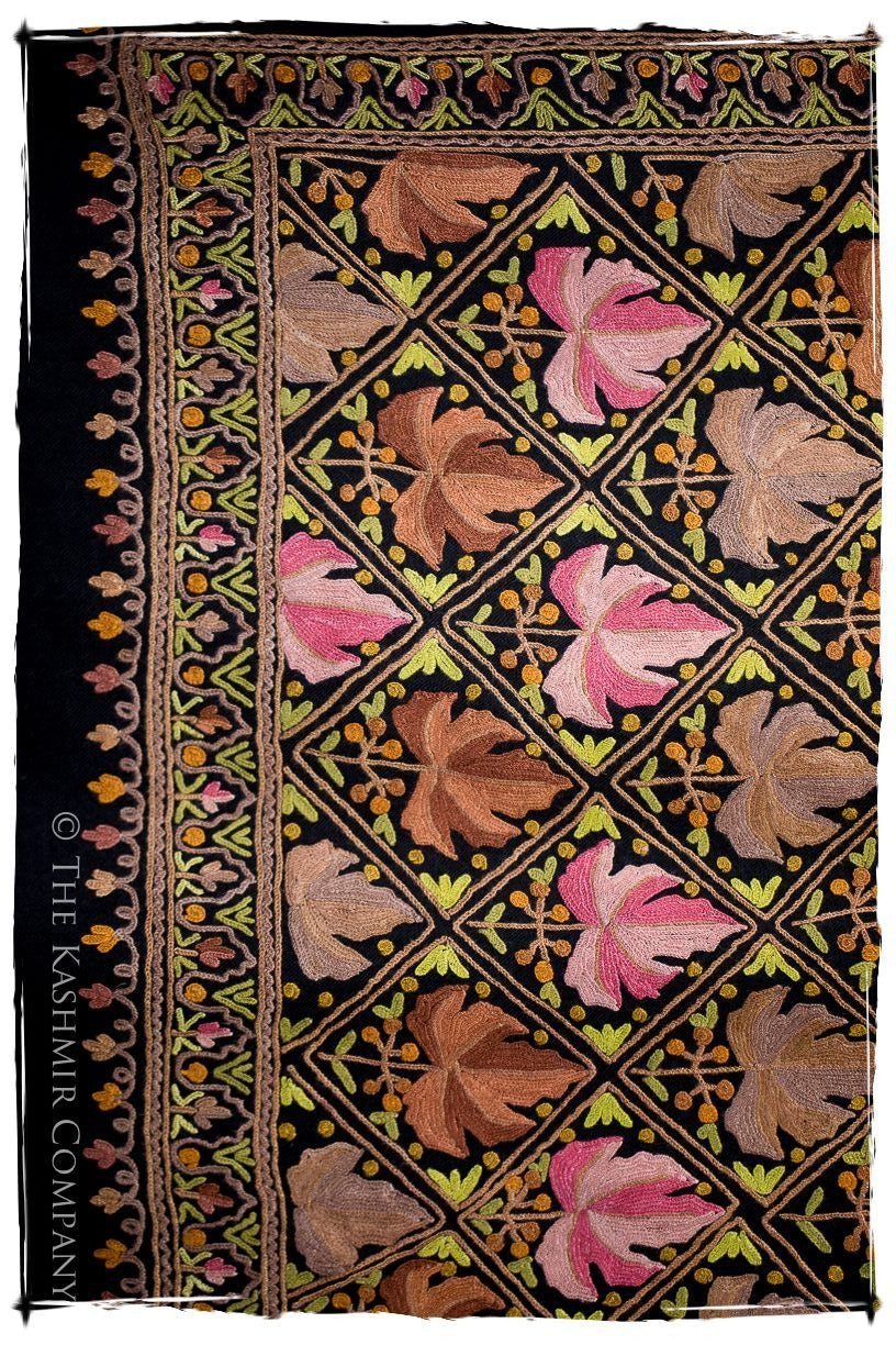 Mosaïque Chinar de la mélodie du Cachemire Antiquaires Shawl