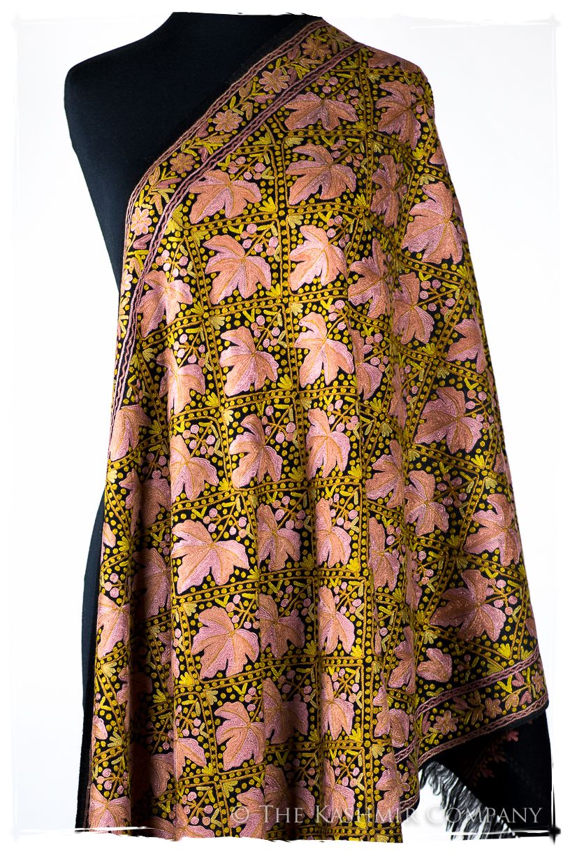Mosaïque Chinar de majesté Cachemire Antiquaires Shawl