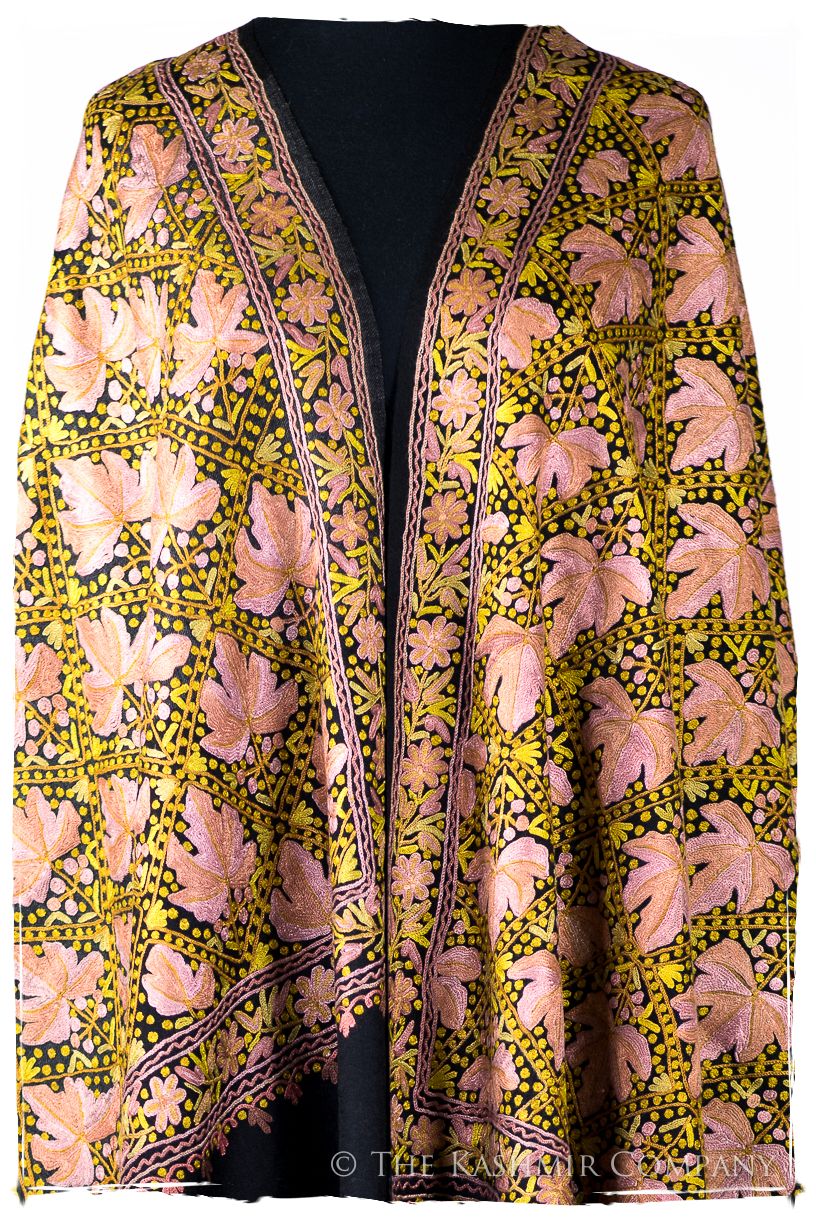 Mosaïque Chinar de majesté Cachemire Antiquaires Shawl