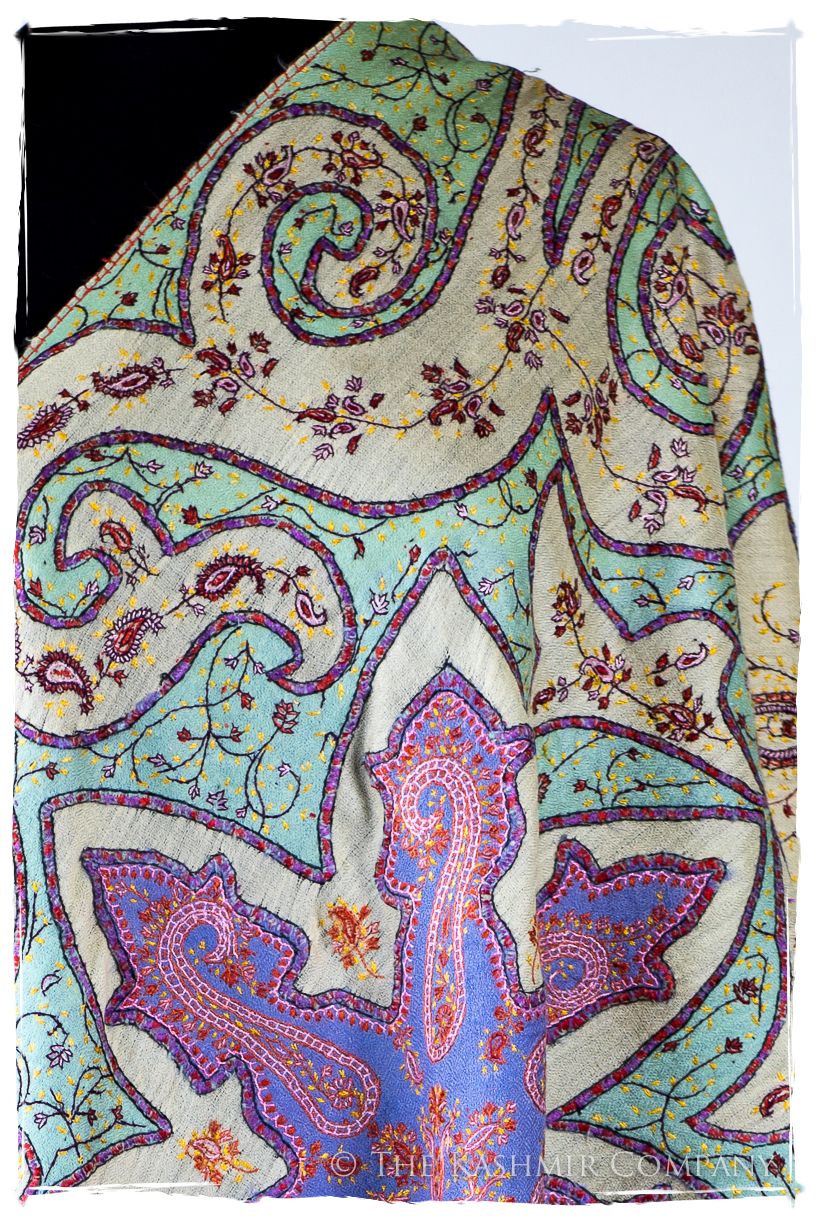The Mona Lisa Angel Porcelain Deux Shawl
