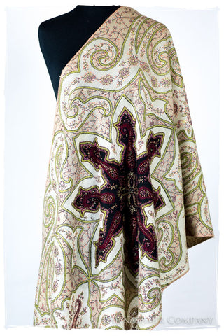 The Mona Lisa Acacia Monterey Deux Shawl