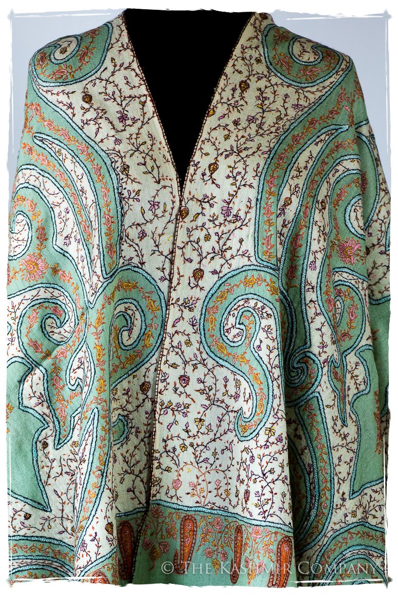 The Mona Lisa Noir Mediterranean Deux Shawl