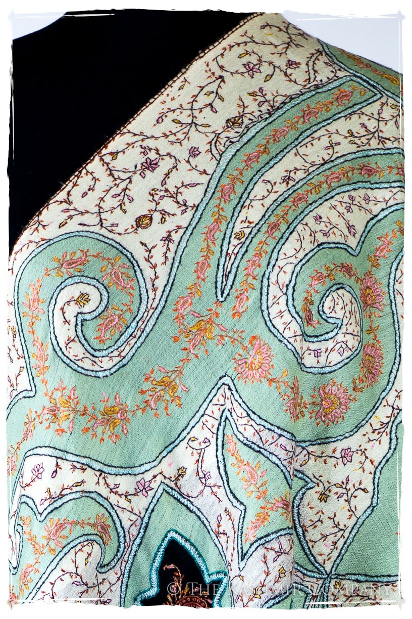 The Mona Lisa Noir Mediterranean Deux Shawl