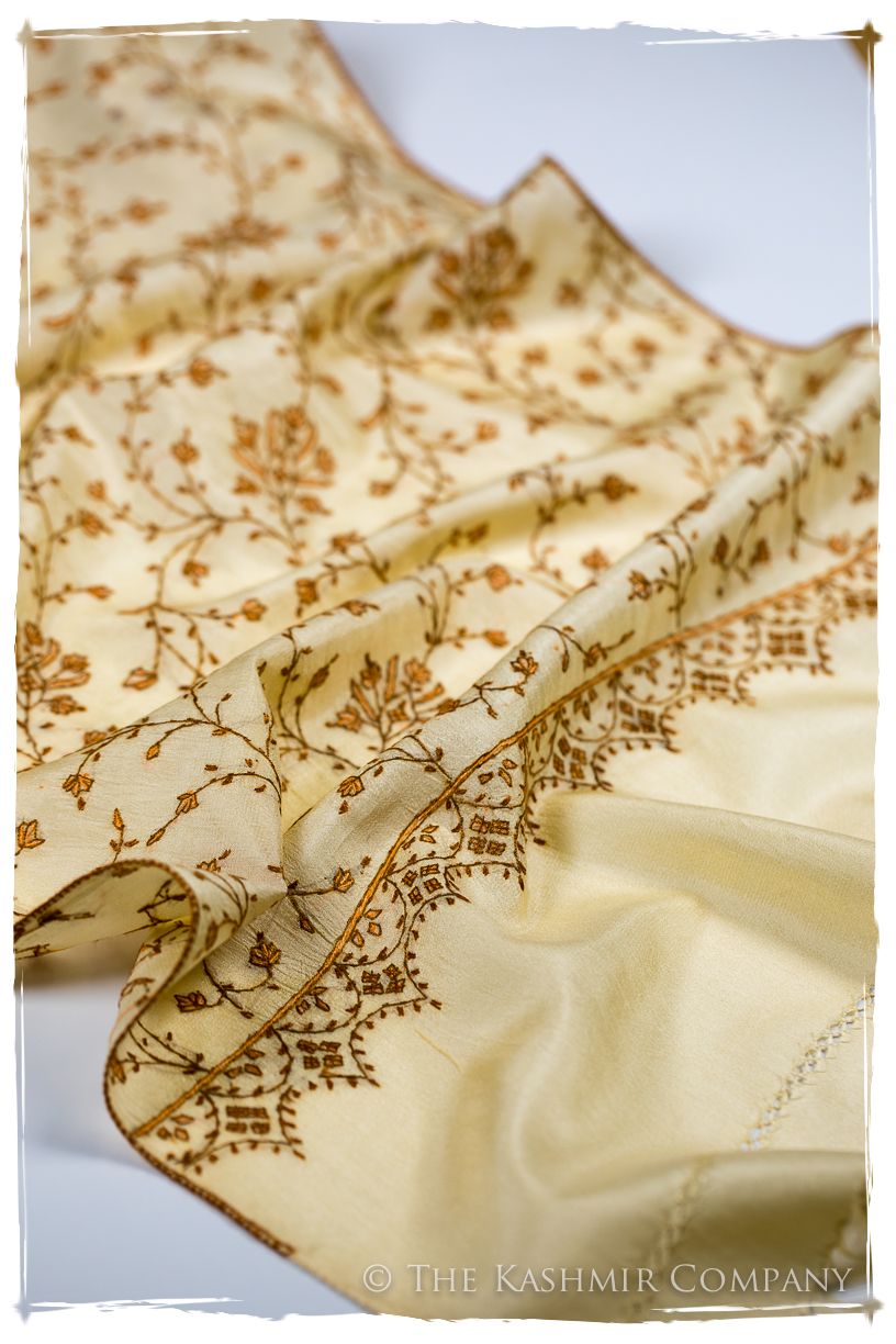 Jeanne Luxe Française Organic Silk Scarf