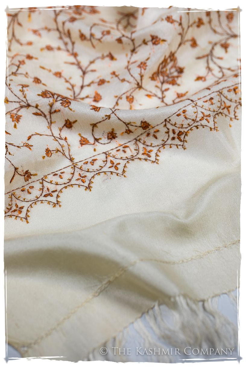 Clementia Luxe Française Organic Silk Scarf