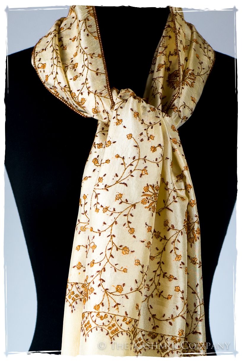 Merania Luxe Française Organic Silk Scarf