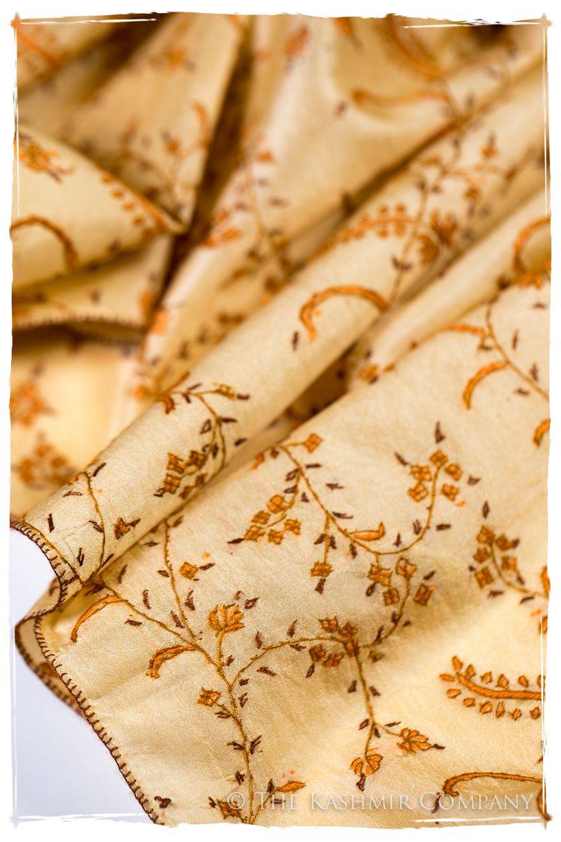 Aries Luxe Française Organic Silk Scarf