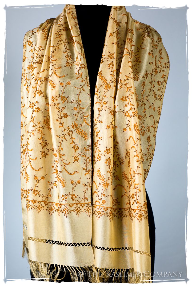 Aries Luxe Française Organic Silk Scarf