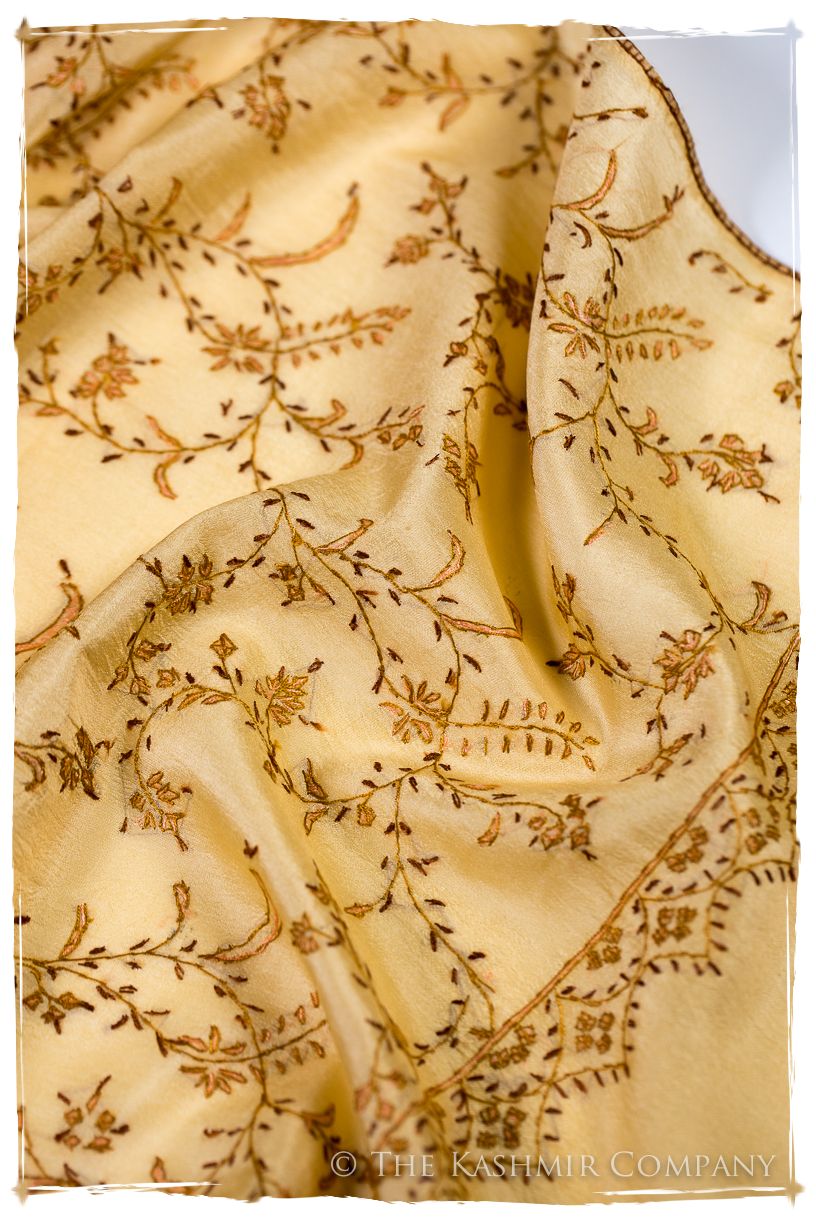 Adela Luxe Française Organic Silk Scarf