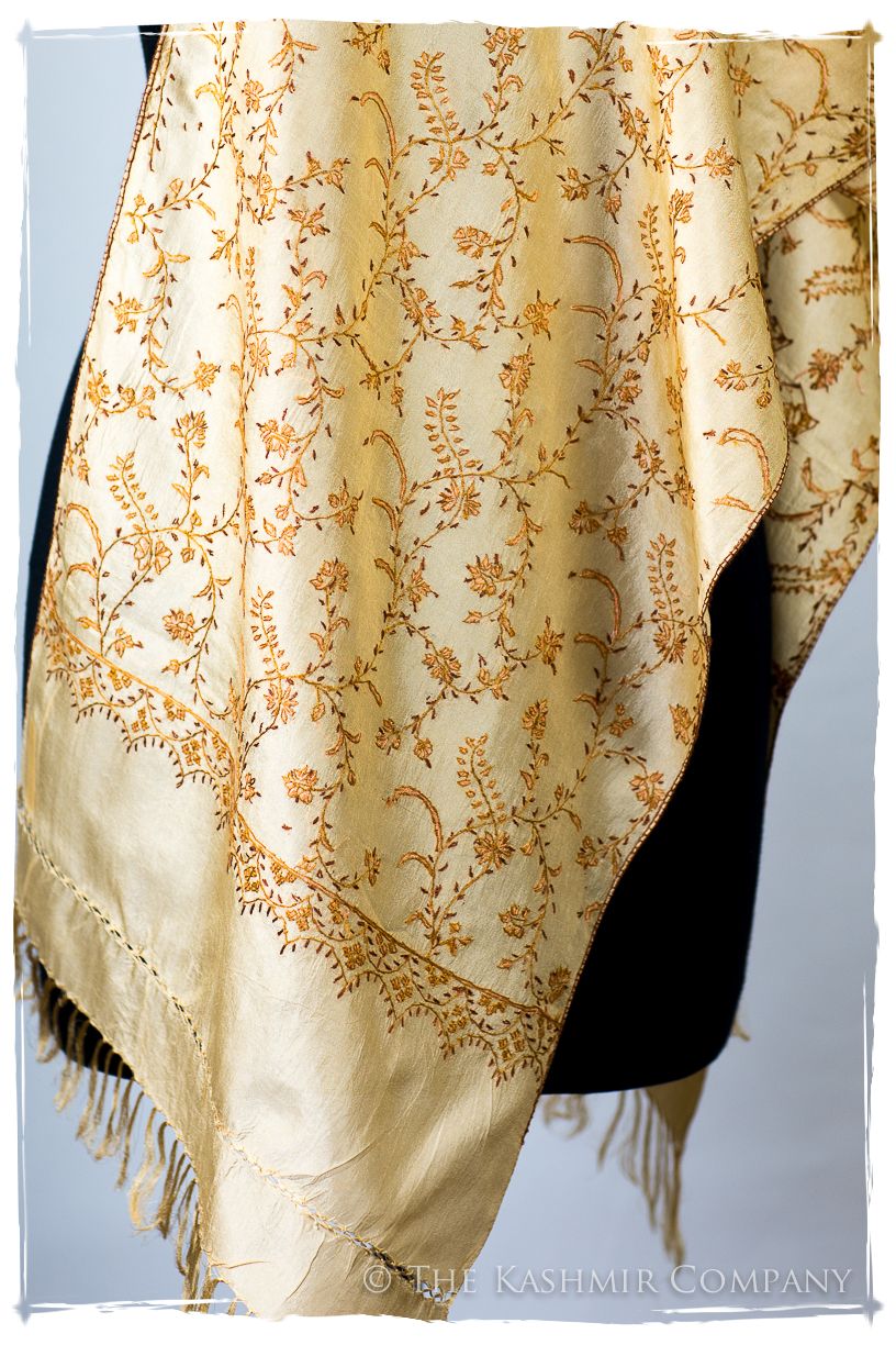 Adela Luxe Française Organic Silk Scarf