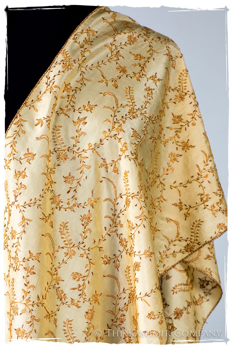Adela Luxe Française Organic Silk Scarf