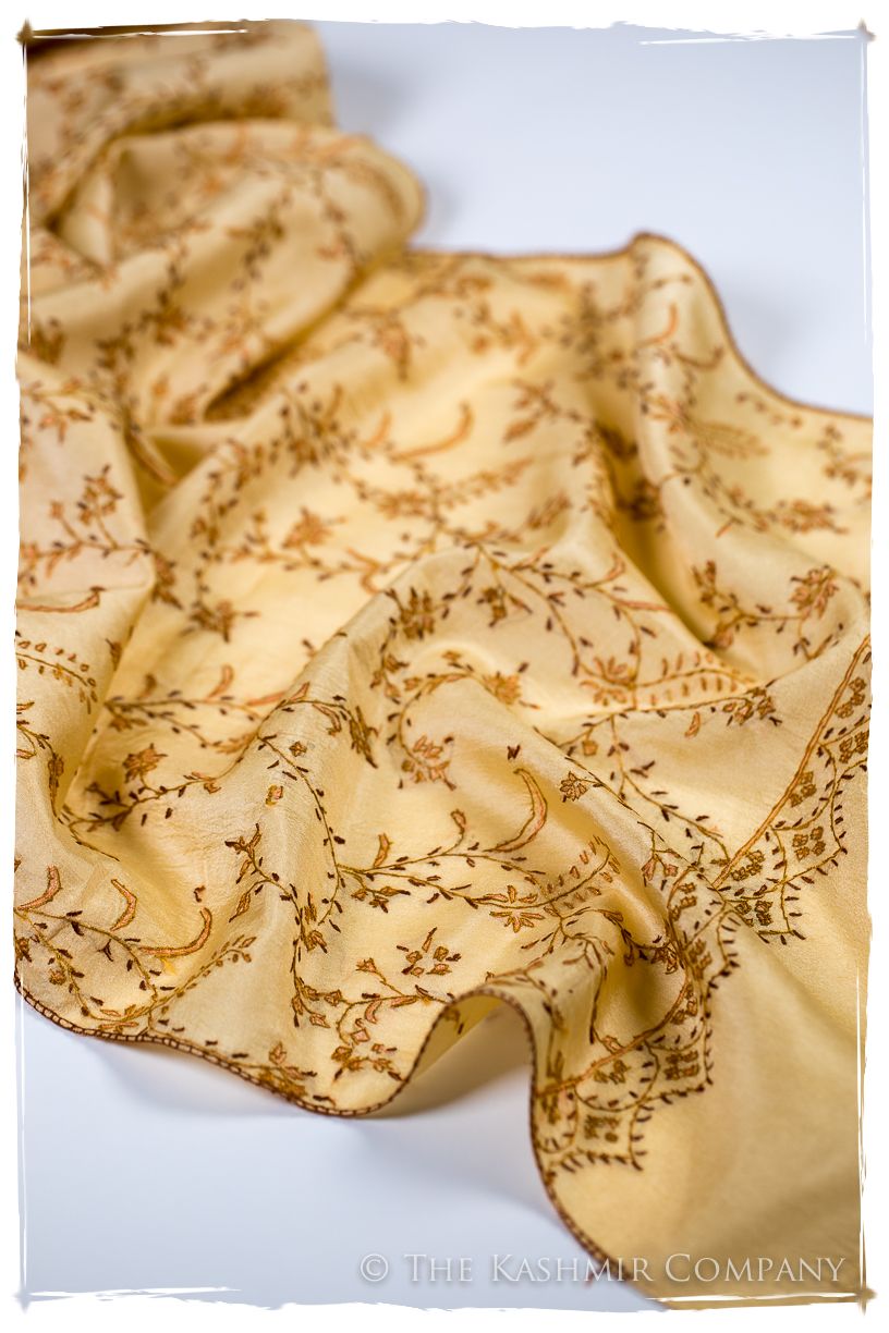 Adela Luxe Française Organic Silk Scarf