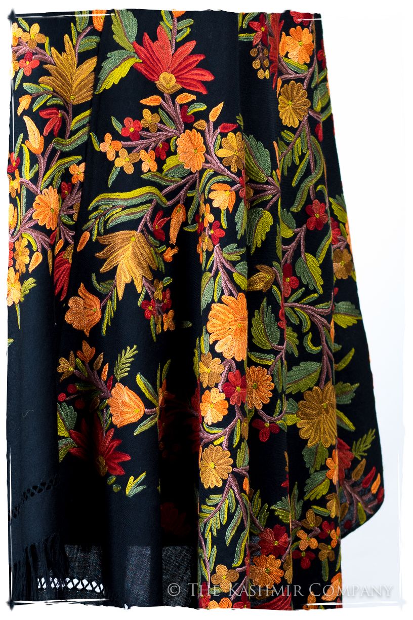 Belles Fleurs de Orleans Français Antiquaires Shawl