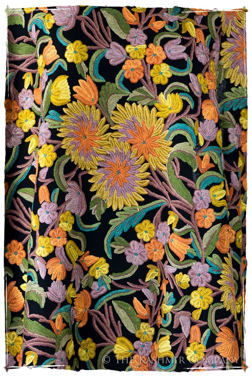 Fleur de Soleil Paradis Français Antiquaires Shawl