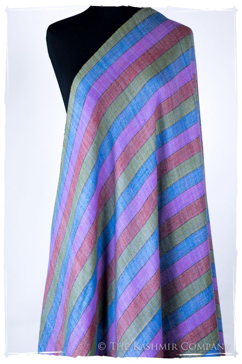 The Edinburgh - Handloom Cashmere Reversible Grand Shawl