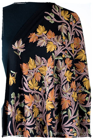 érable de la Vie Autumn Antiquaires Shawl