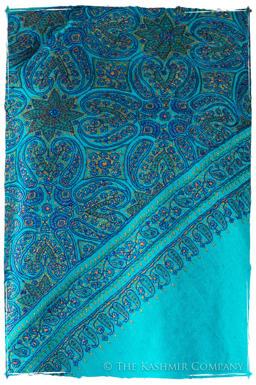 Amélie Jama de'Laine Sozni Paisley Orient Shawl