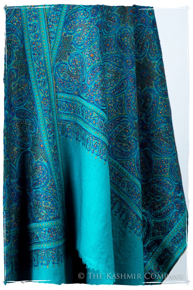 Amélie Jama de'Laine Sozni Paisley Orient Shawl