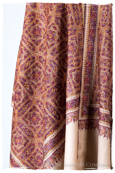 Sarah Jama de'Laine Sozni Paisley Orient Shawl