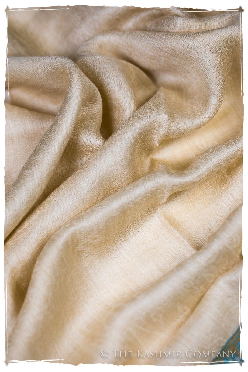 Tiziana Paisley Frontière Pashmina Cashmere Scarf