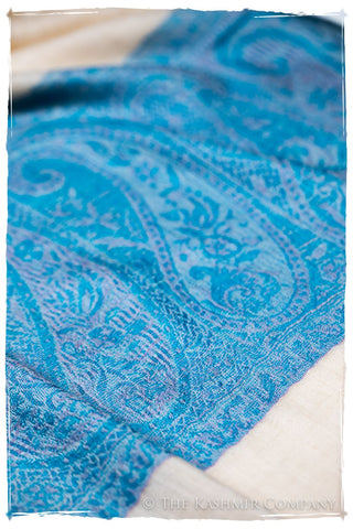Vanna Paisley Frontière Pashmina Cashmere Scarf