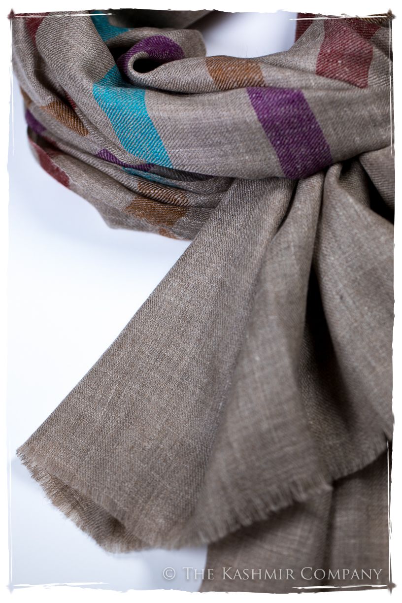 The Bannockbane - Handloom Pashmina Cashmere Scarf
