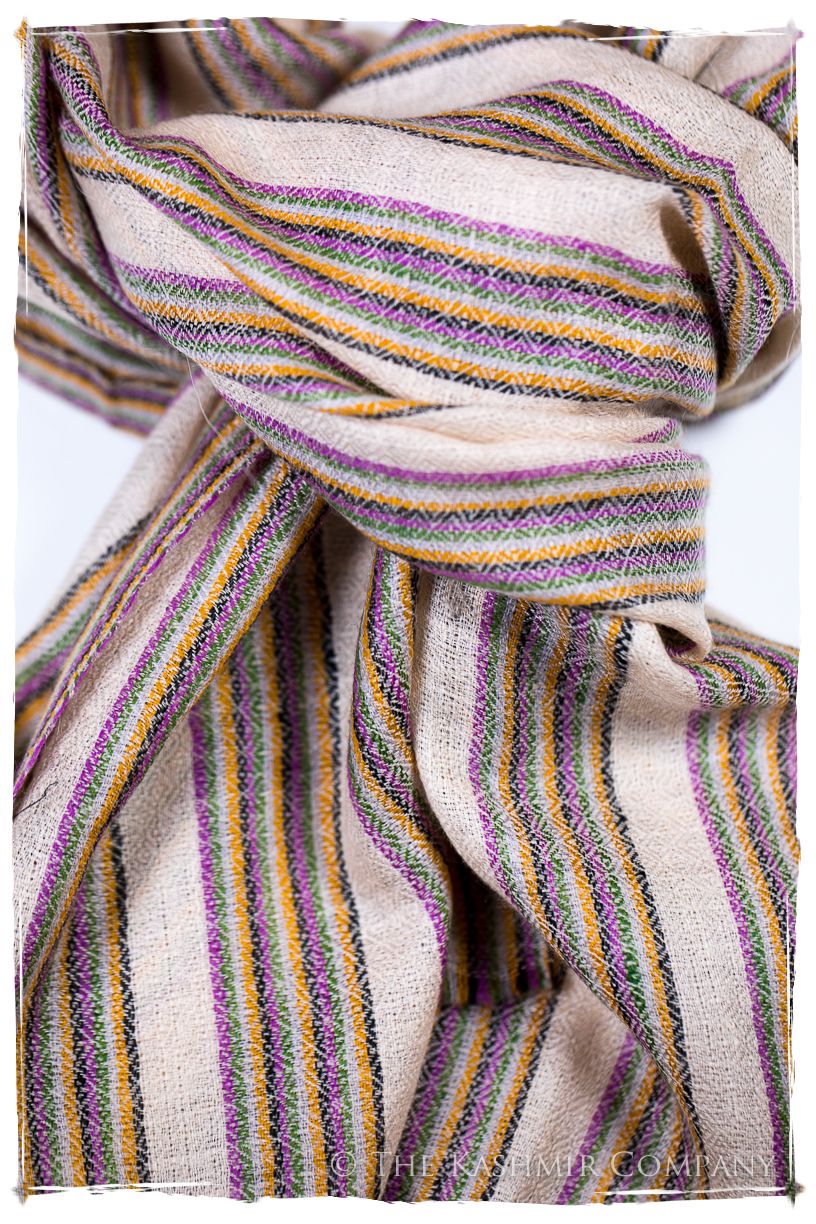 The Fleming - Handloom Pashmina Cashmere Scarf