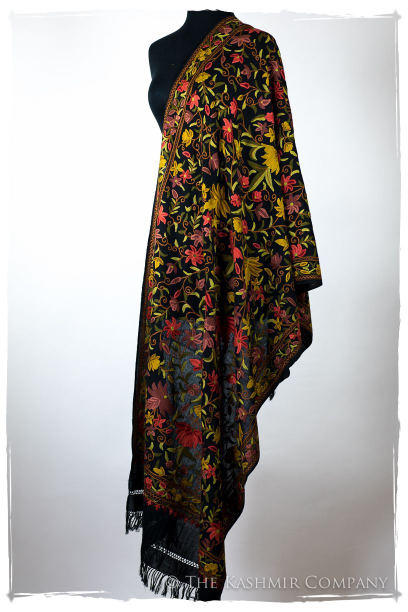 Jardin de Charlotte Notre Dame Shawl
