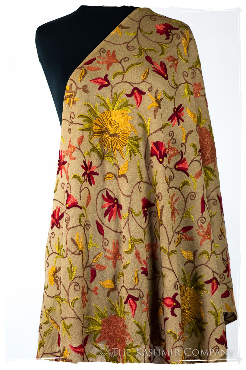 Jardin de Thérèse Notre Dame Shawl