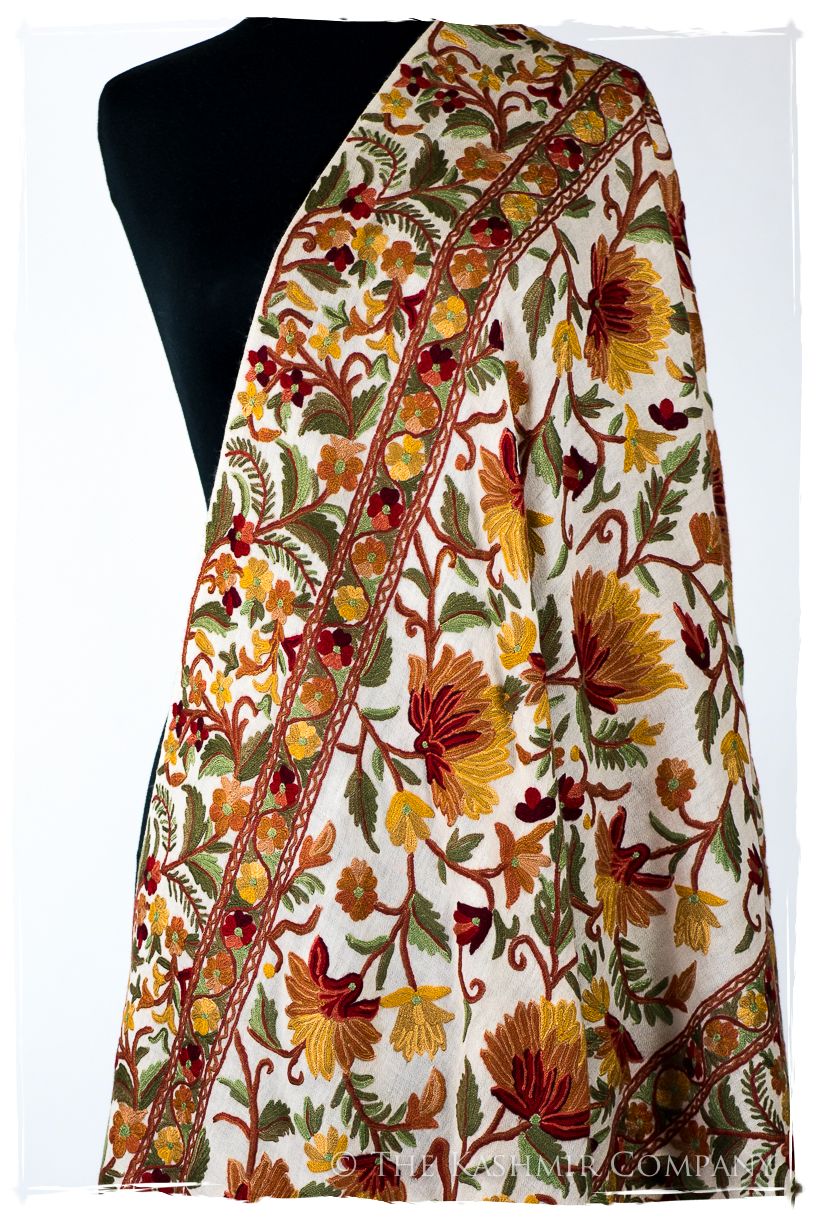 Beau Soleil Adalene Français Antiquaires Shawl