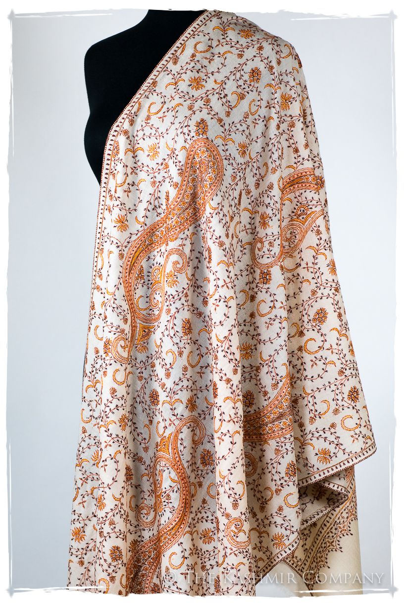Auroré de'Laine Sozni Orient Shawl