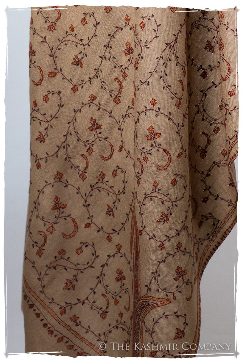 Basilié de'Laine Sozni Paisley Orient Shawl