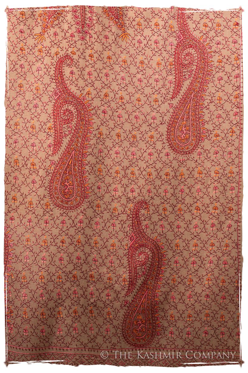 Bijou Auroré de'Laine Sozni Paisley Orient Shawl