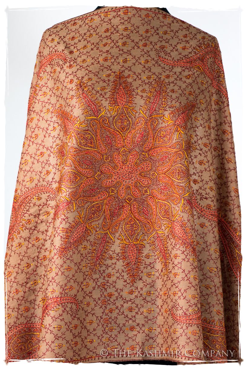 Bijou Adellé de'Laine Sozni Paisley Orient Shawl