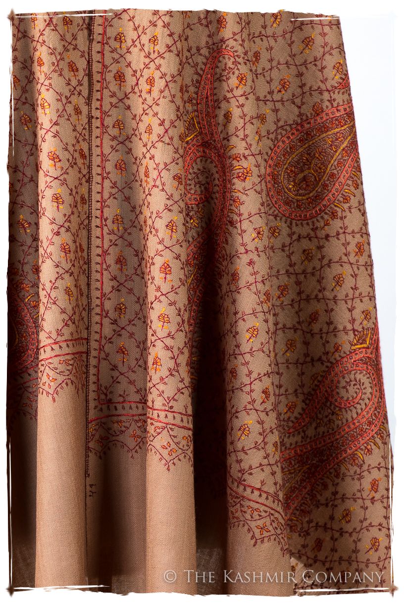 Bijou Adellé de'Laine Sozni Paisley Orient Shawl