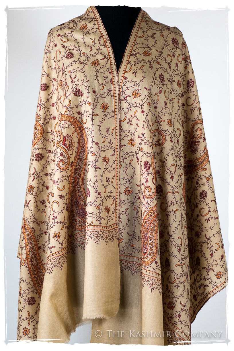 Blaisé de'Laine Sozni Paisley Orient Shawl