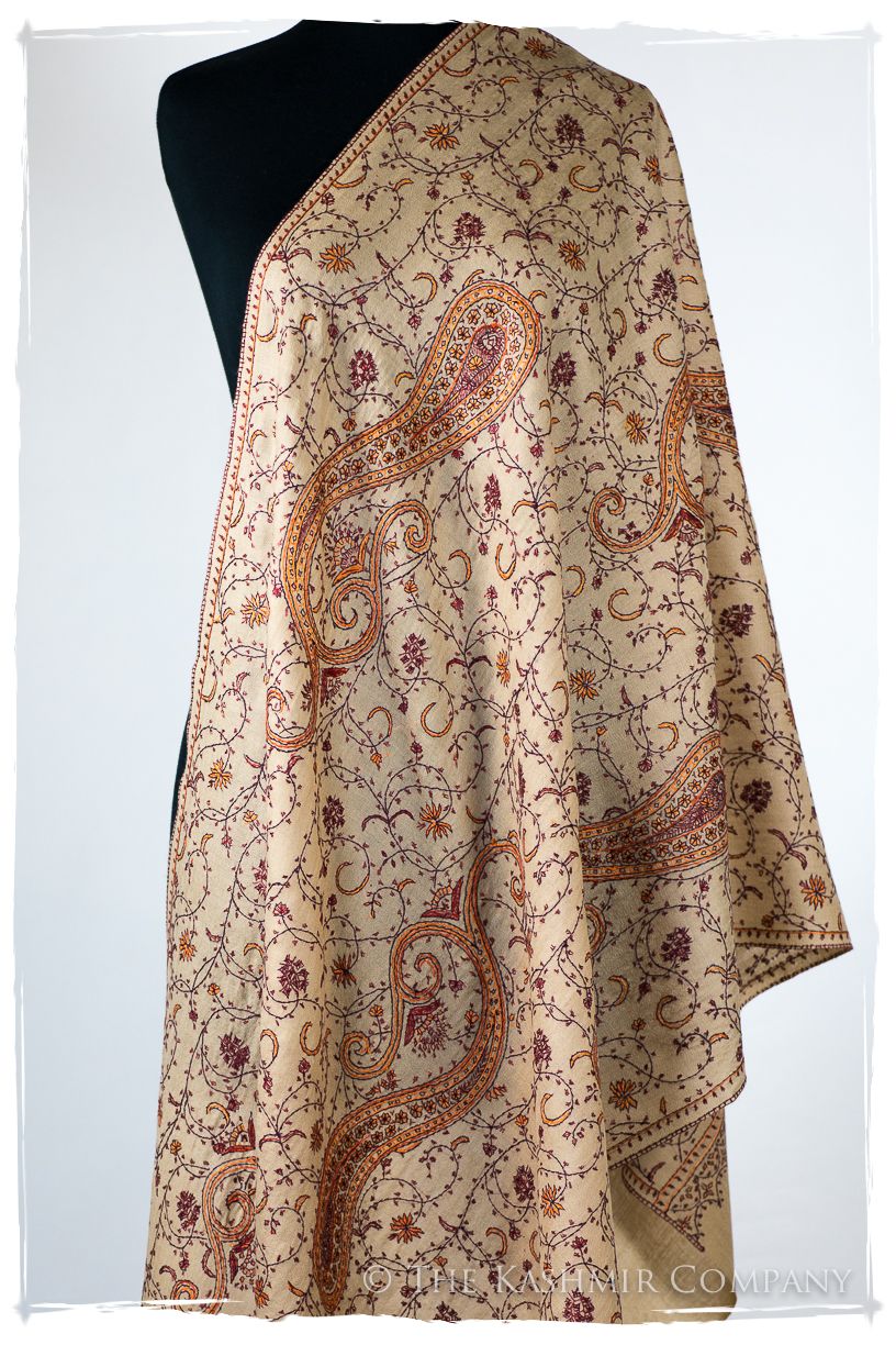 Blaisé de'Laine Sozni Paisley Orient Shawl