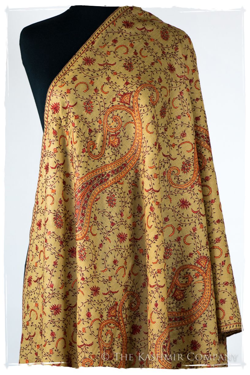 Blaisé Auroré de'Laine Sozni Paisley Orient Shawl